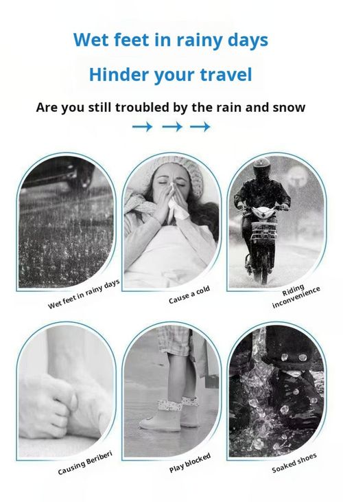 2506--20 Pieces One-time thick rain boots