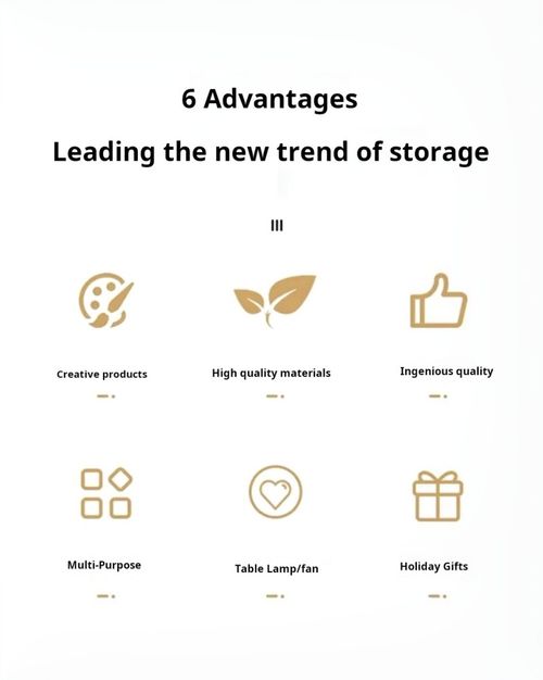 2417--Six-in-One Multi-functional Stationery Box