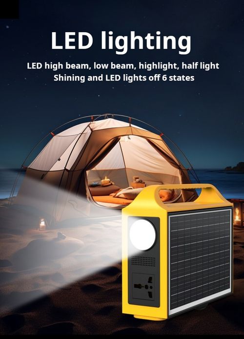 2376--Portable solar panel power supply