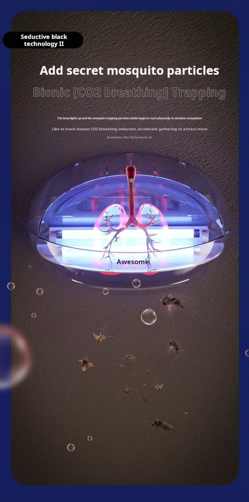 2046--Ultraviolet mosquito-killing lamp