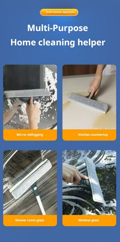 2437--Double-sided windshield cleaning brush