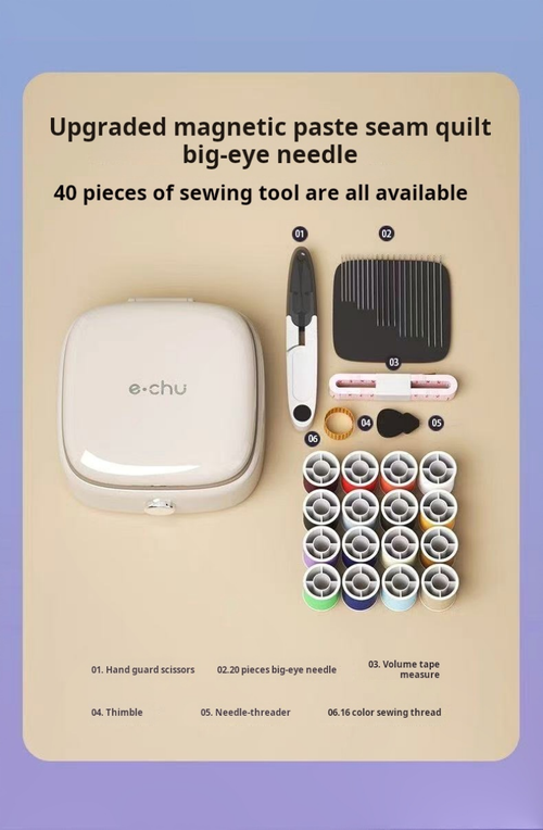 2072--Portable multi-functional sewing kit