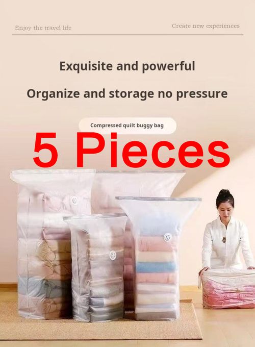 2398--5 Pieces Vacuum compression storage bag