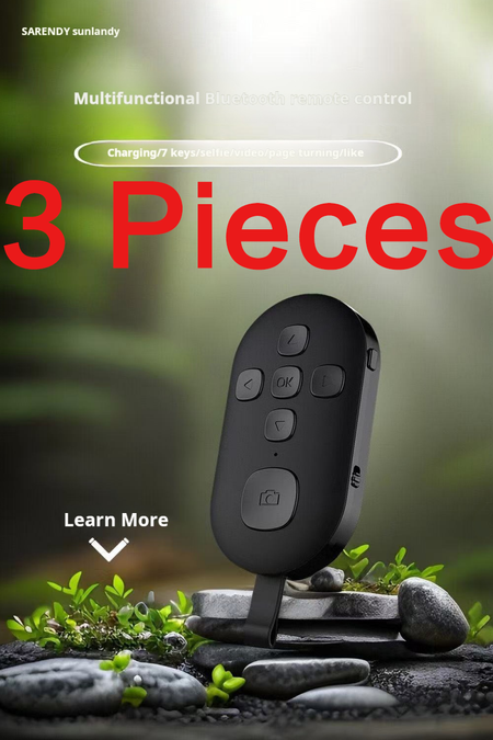 2060--3 Pieces Portable multi-functional mobile phone Bluetooth remote contro