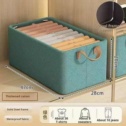 C1925--COD Available--3pieces Fabric folding storage box