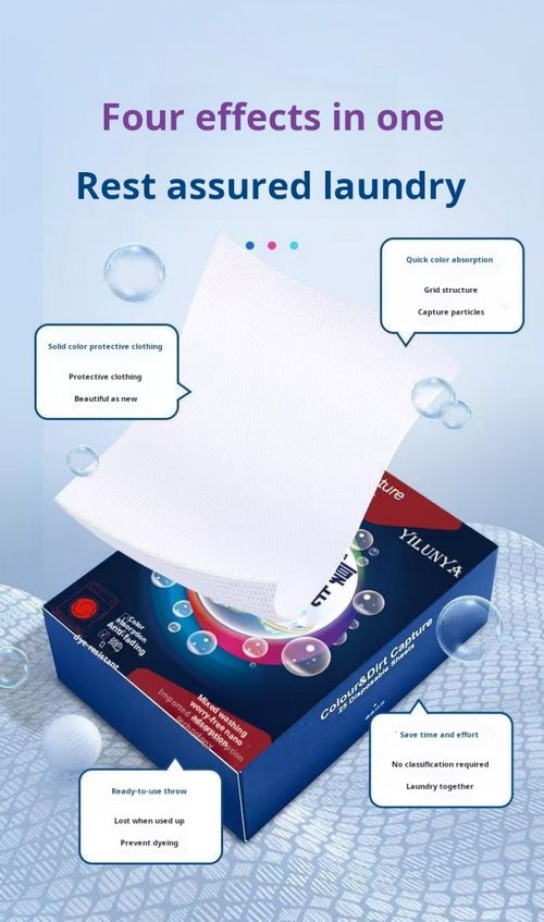 2282--6 BAG Anti-color-spread Color-absorbing Laundry Sheets
