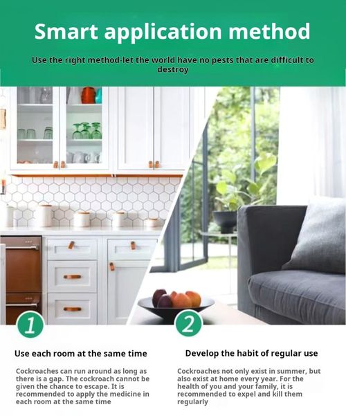 2215--2 Pieces Powerful cockroach killer