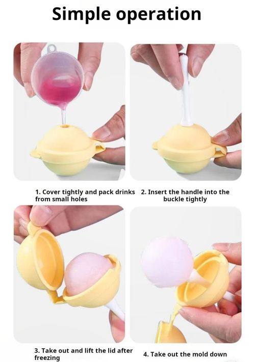 2346--10 Pieces Lollipop ice cream mold