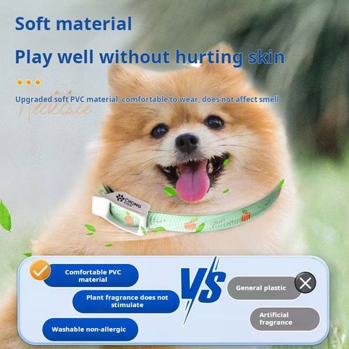 2487--2 Pieces Pet plant essential oil collar