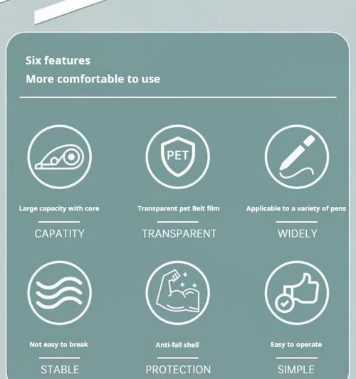 2511--10 Pieces Portable correction tape