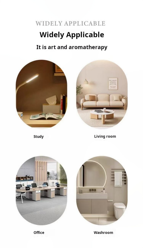 2068--4 Pieces Petal Candle Aromatherapy