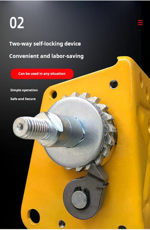 2094--Hand-operated lifting crane