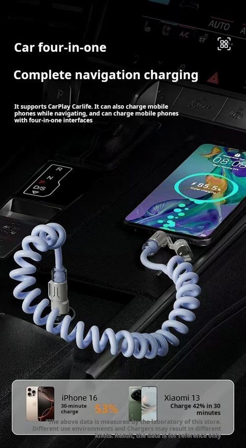 2355--Scented aroma fast-charging 4-in-1 data cable