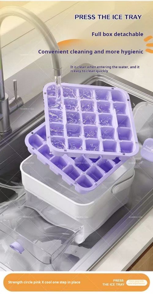 2331--Press the ice cube mold