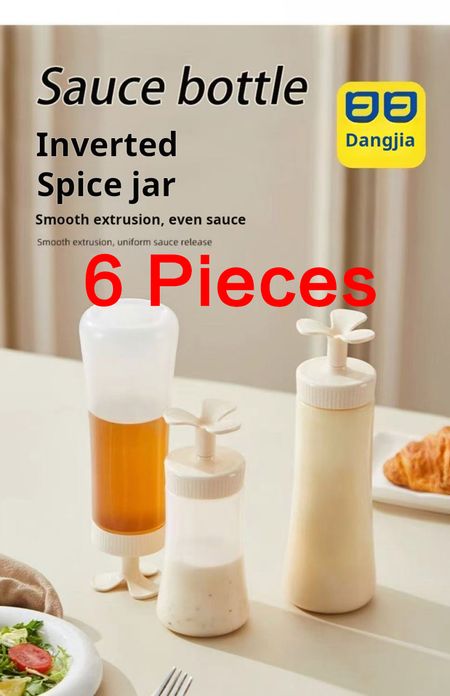 2488--6 Pieces Seasoning squeeze bottle