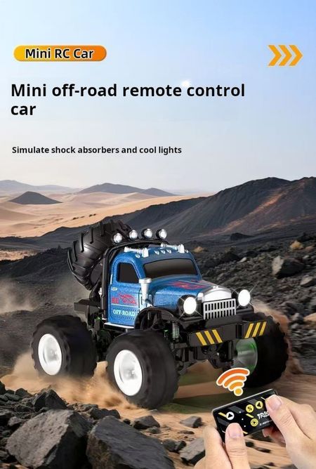 2336--Miniature remote-controlled off-road vehicle