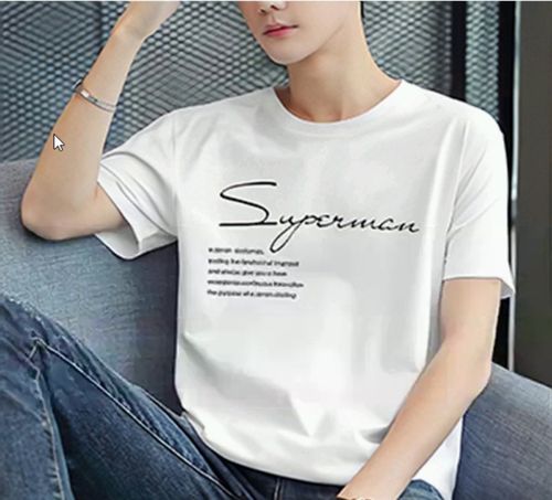 13-15-19  Supports COD 3-piece short-sleeved T-shirt