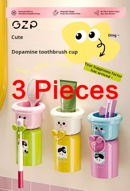 2410--3 Pieces Drainless washroom supplies storage rack