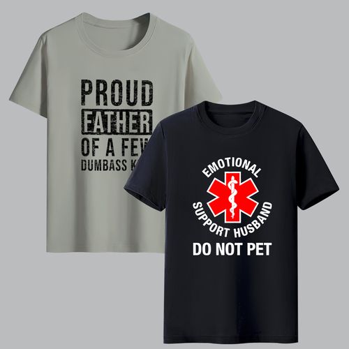 1135 Supports COD 2-piece short-sleeved T-shirt