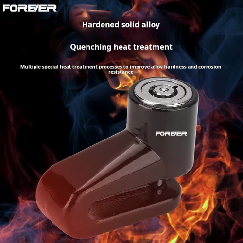 1987--2Pieces Portable anti-theft disc brake lock