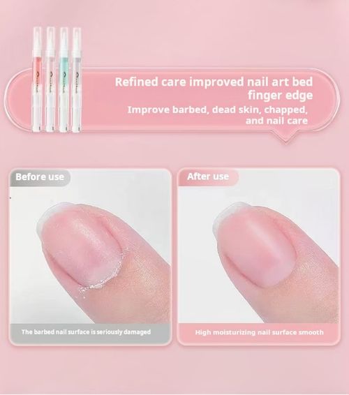 2476--4 Pieces Nail care with cuticle removal and moisturizing essential oil