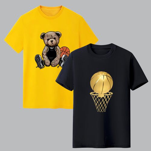 1132 Supports COD 2-piece short-sleeved T-shirt