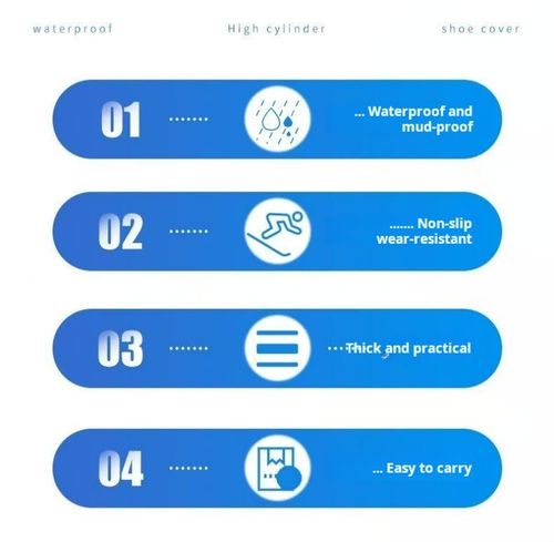 2506--20 Pieces One-time thick rain boots