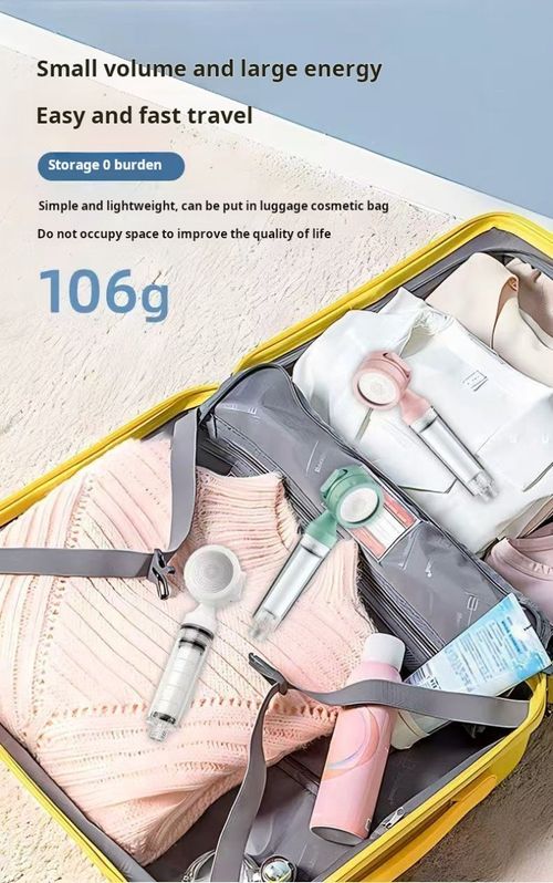 2426--2 pieces Portable filtering shower head