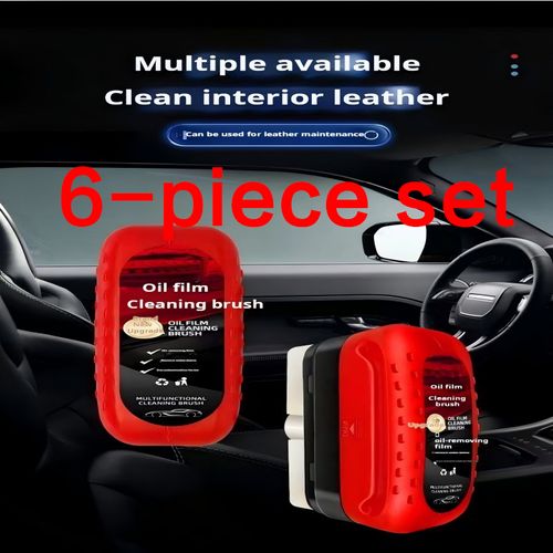 2446--6 Pieces Oil film cleaning brush