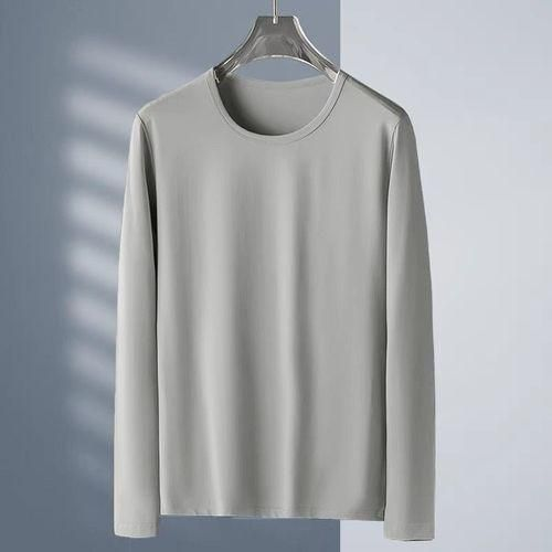 CT-100--Yixin 3 Pieces Men's Long Sleeved Round Neck T-shirt