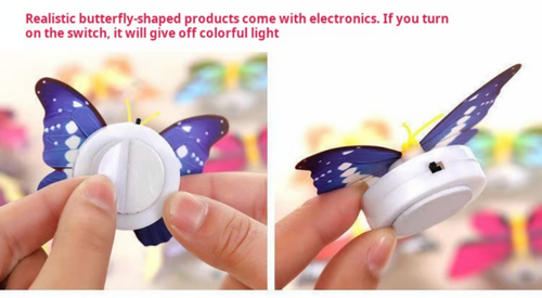 2004--10 pieces Butterfly ambiance light