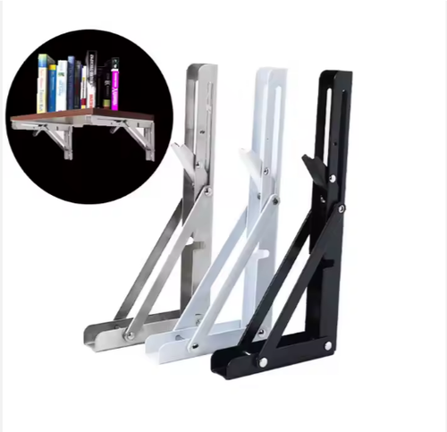 1922--2 pieces Stainless steel foldable storage rack