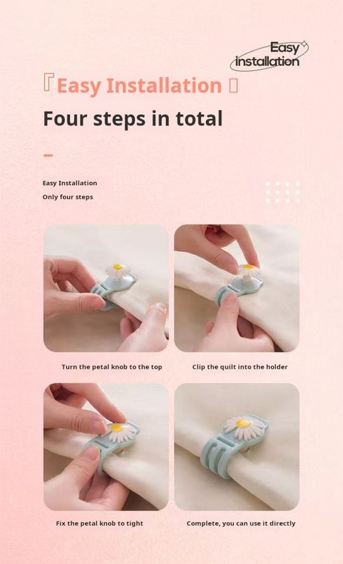 2352--24 Pieces Needleless quilt holder