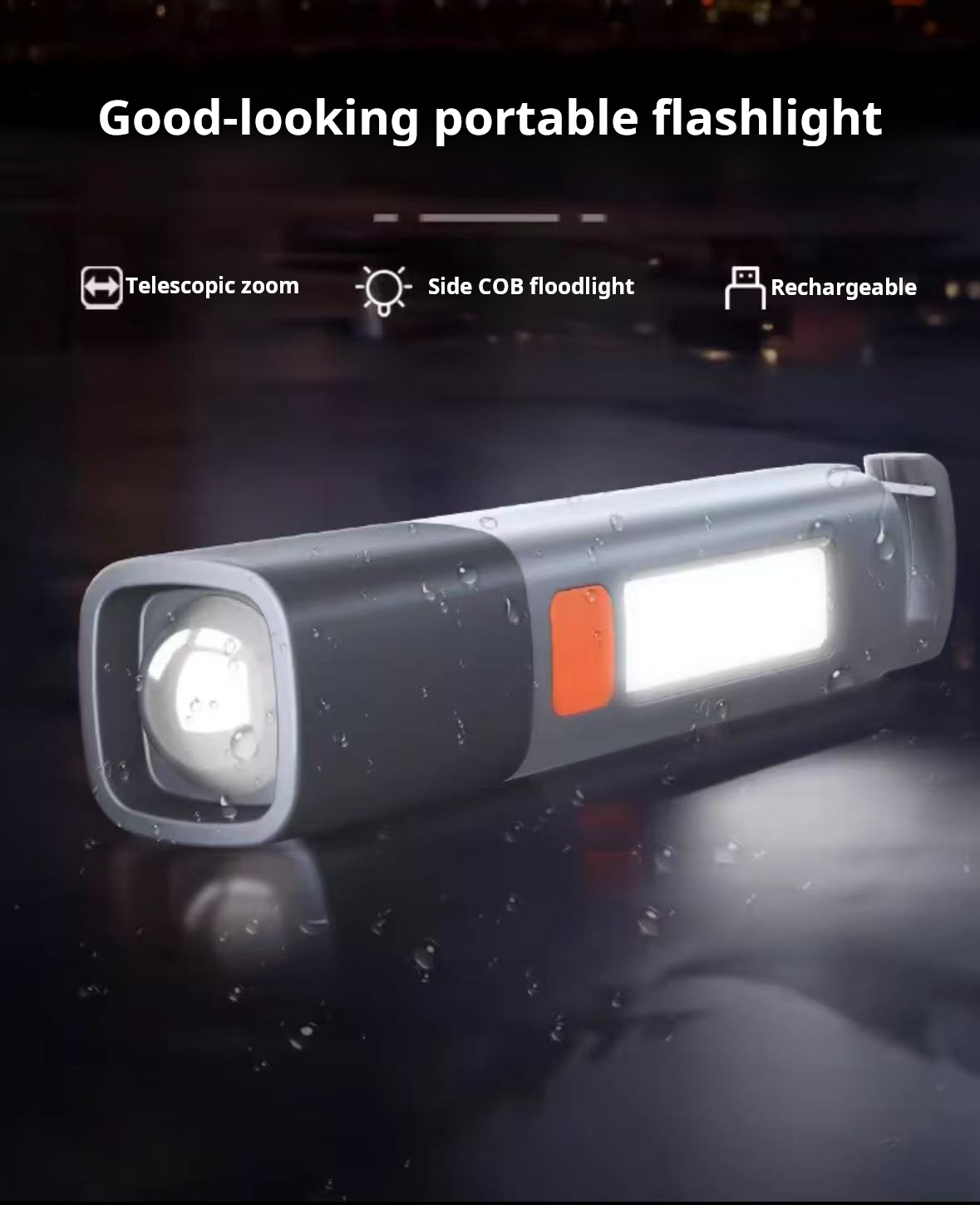1977--Portable small flashlight