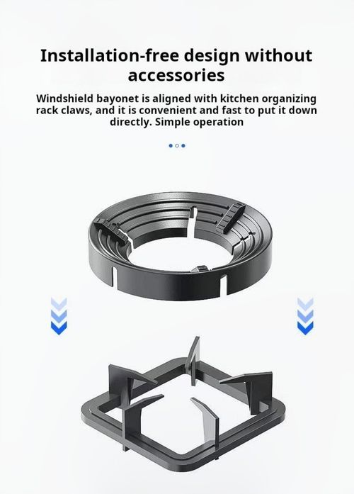 2413--2 Pieces Gas stove energy-concentrating wind-proof cover