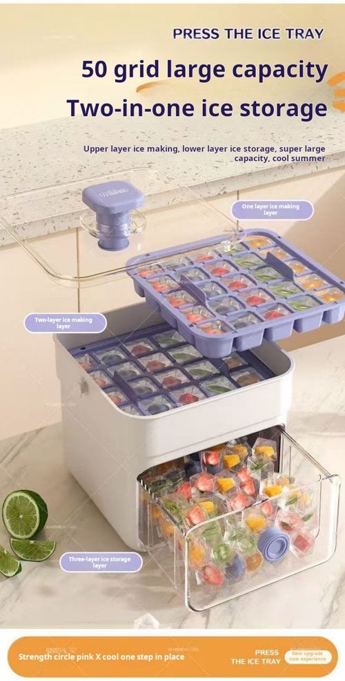 2331--Press the ice cube mold