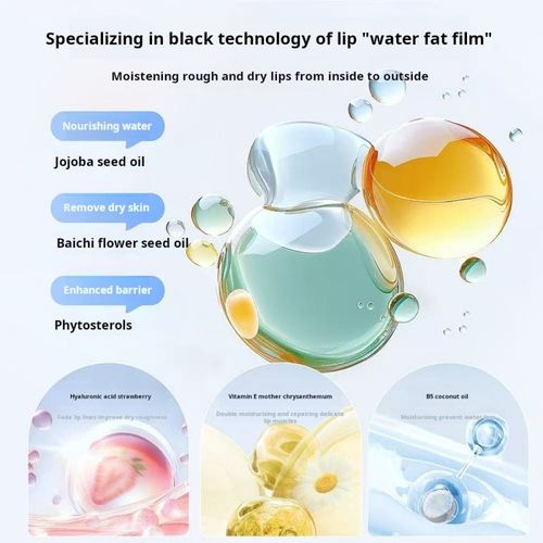 2353--3 Pieces Vitamin E Hyaluronic Acid Lip Balm