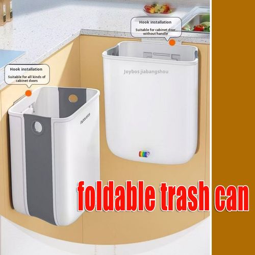 2283--Foldable suction cup kitchen trash can