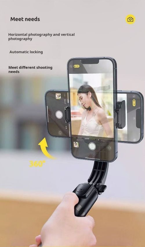 2212--Cloud platform stabilization selfie stick