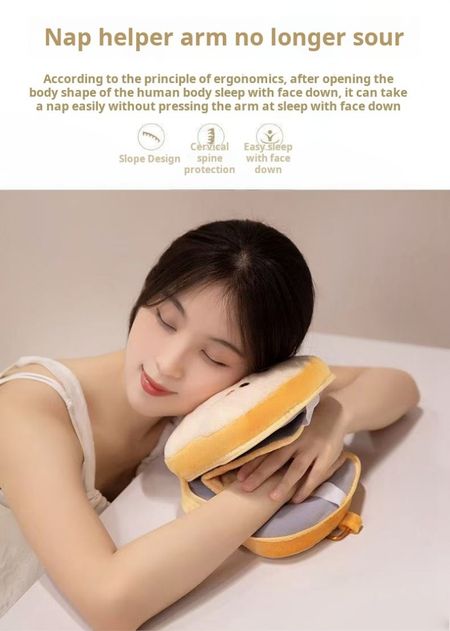 2418--Portable two-in-one pillow and eye mask