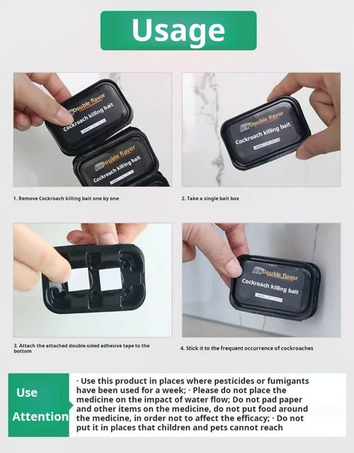 2215--2 Pieces Powerful cockroach killer