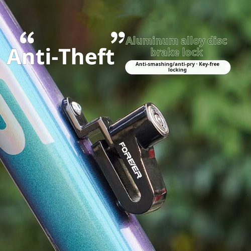 1987--2Pieces Portable anti-theft disc brake lock