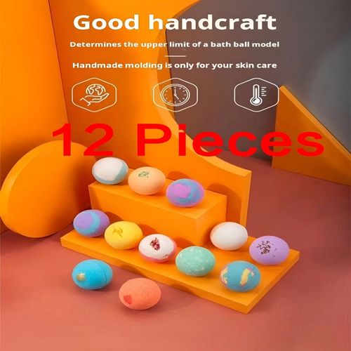 2430 -- 12 Pieces Essential Oil Fragrance Bath Balls