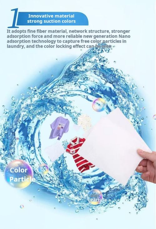 2282--6 BAG Anti-color-spread Color-absorbing Laundry Sheets
