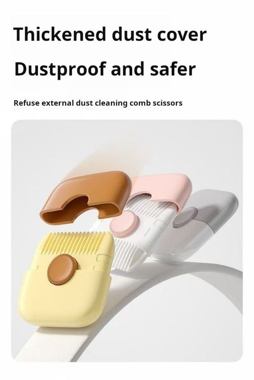 2386--2 Pieces Two-in-one hair combing and hair cutting device