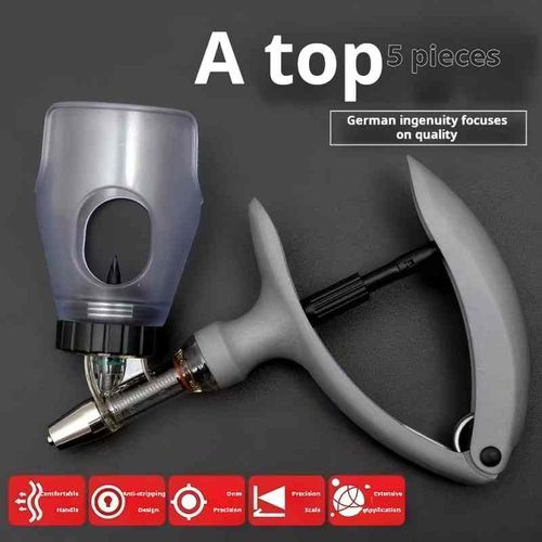 2433 -- Veterinary continuous injection syringe