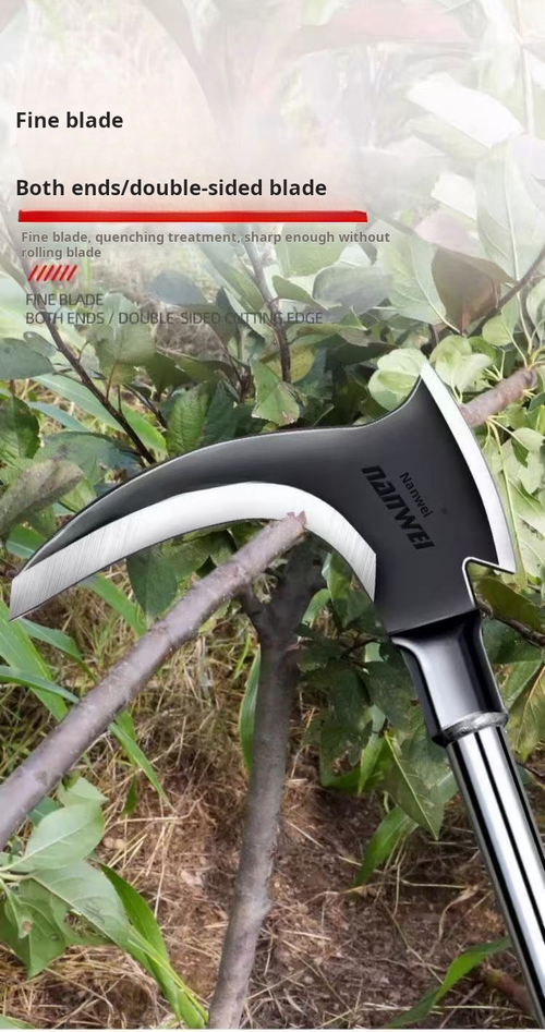 2261--3 Pieces Double-bladed sickle agricultural tool