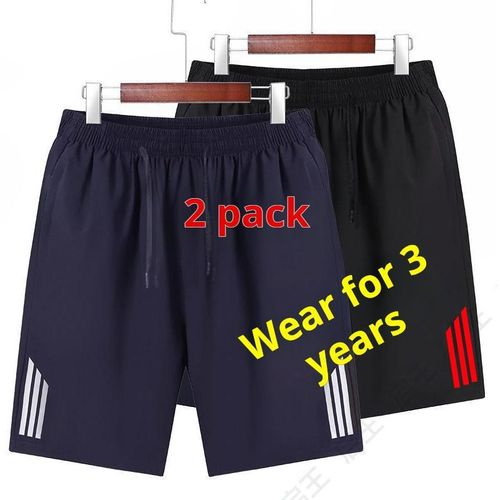 1702--2 pieces Unisex Athletic Shorts