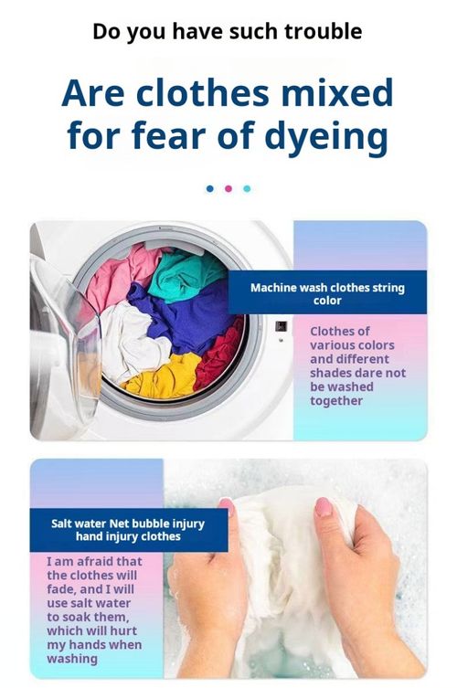 2282--6 BAG Anti-color-spread Color-absorbing Laundry Sheets