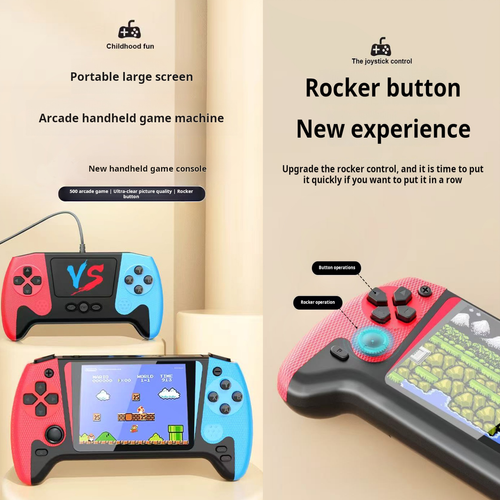 2099--Dual-player handheld game console